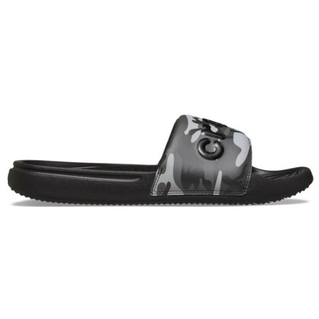 Pantoufles homme Crocs Crocs All Day Camouflage Slide noir / gris Black/Grey