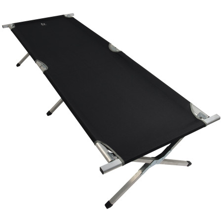 Chaise longue Bo-Camp Cross-Legged bed XL noir / gris
