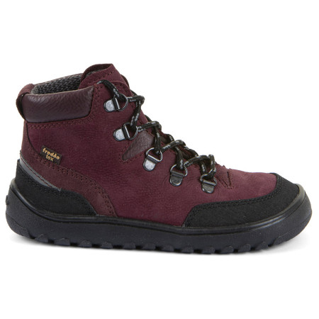 Chaussures barefoot toutes saisons pour enfant Frodo Barefoot Up Trail Tex Bordeaux