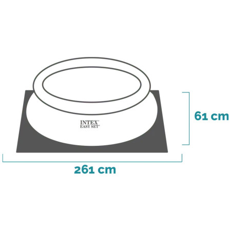 Piscine Intex Easy Set 244x61 cm