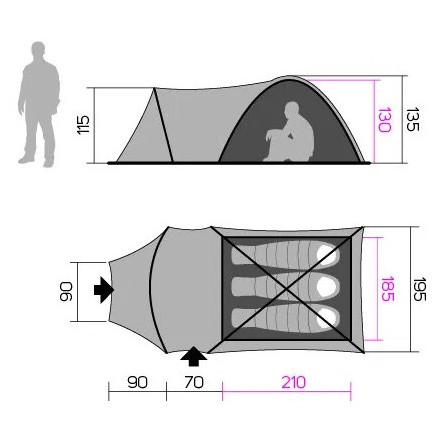 Tente Hannah Arrant 3