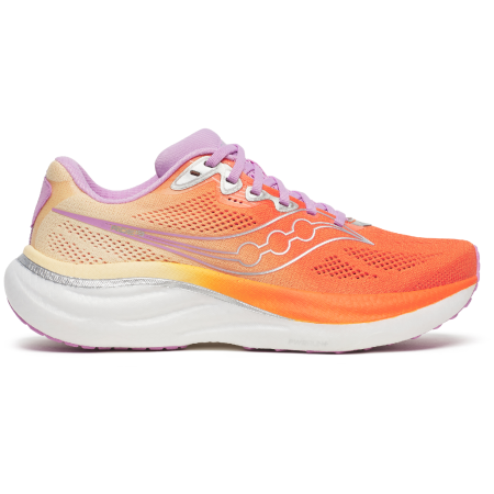 Chaussures running femme Saucony Ride 19 orange fire/orchid