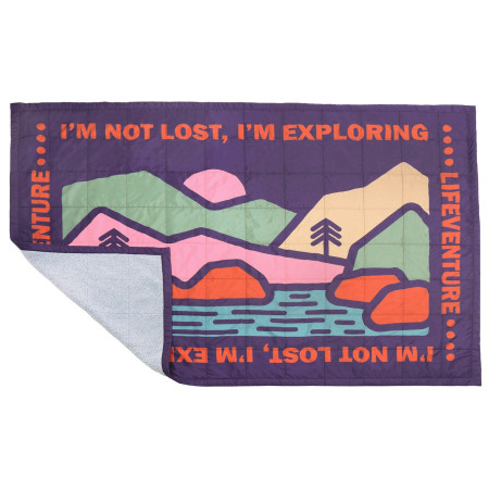 Couverture LifeVenture Sundown Berber Lined Blanket