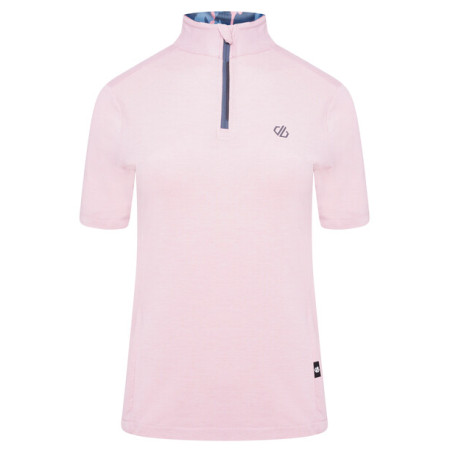 Maillot vélo femme Dare 2b Pedal Through It rose clair PowderPnkMrl