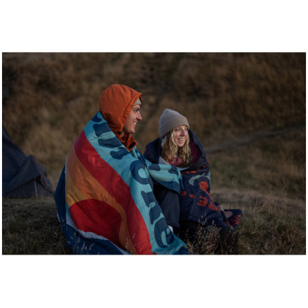 Couverture LifeVenture Sundown Berber Lined Blanket