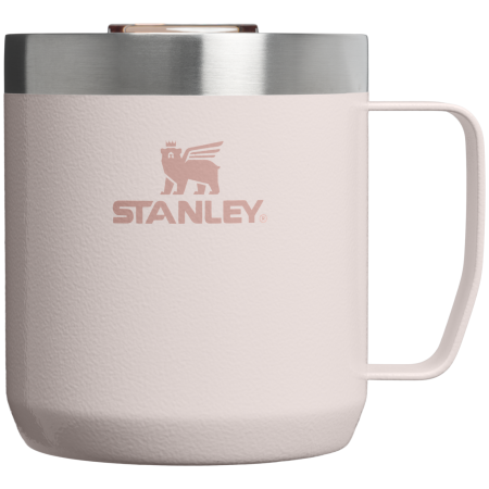 Mug isotherme Stanley Stay-Hot Camp Mug 350 ml rose Hammertone Rose Quartz