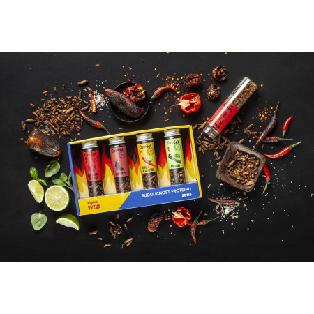 Grillons séchés Sens Grillons grillés croustillants et piquants - Chipotle