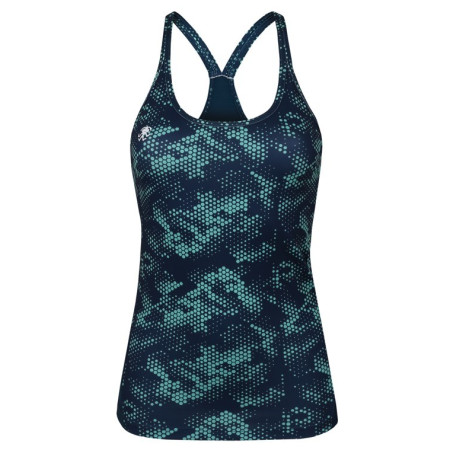 Top femme Rafiki tílko Sheen II bleue HexaBlue