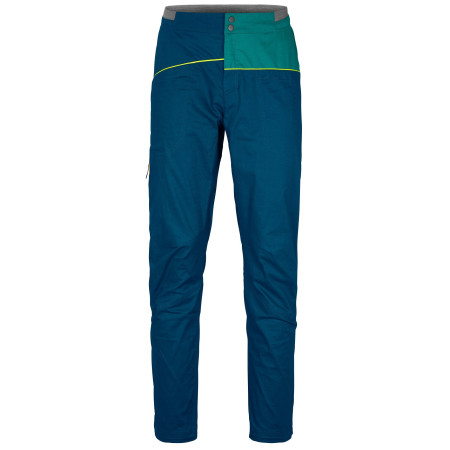 Pantalon homme Ortovox Valbon Pants bleue Petrol Blue