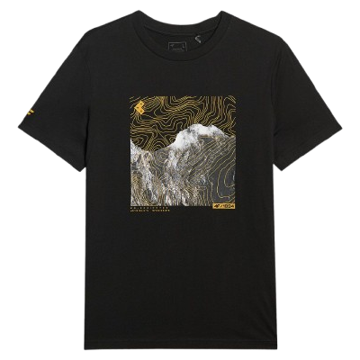 T-shirt homme 4F Tshirt M3122 noir DEEP BLACK