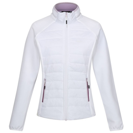 Veste femme Regatta Wmn Clumber V Hyb blanc White(Lilac Frost)