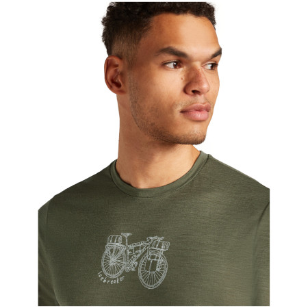 T-shirt fonctionnel homme Icebreaker M Mer 150 Tech Lite SS Tee Adventure Rid