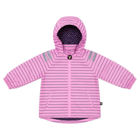 Veste enfant DucKsday Rainjacket Em rose Pink/Green