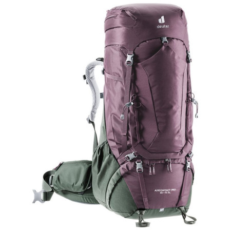 Sac à dos femmes Deuter Aircontact PRO 65+15 SL violet AubergineIvy