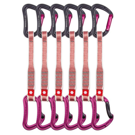 Set express Ocún Raven Qd Zoom 20 Cm 6-Pack rose Pink