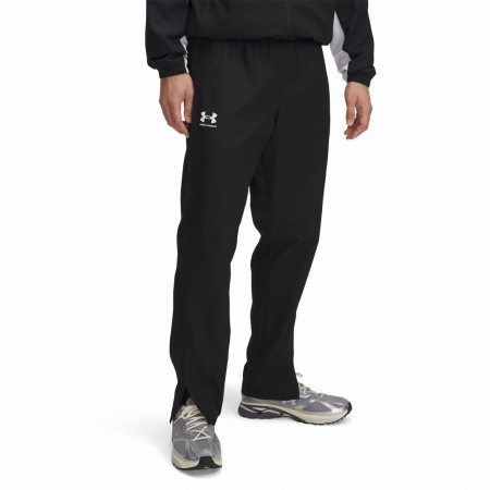Pantalons de survêtement hommes Under Armour Rival Wvn Windbreaker Pnt noir Black/Black/White