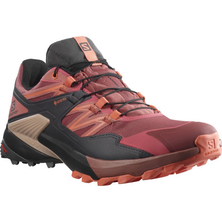 Chaussures femme Salomon Wings Sky Gore-Tex rouge AppleButter