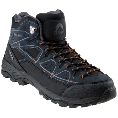 Chaussures homme Elbrus Nidey Mid WP vert Asphalt/Black/Flame