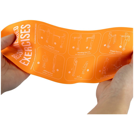 Élastiques de muscilation YY VERTICAL Warm Up Band Orange Hard