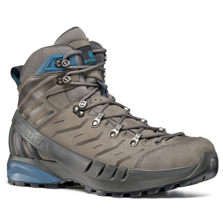 Chaussures homme Scarpa Cyclone GTX gris / bleu Gull Gray/Stone Blue 