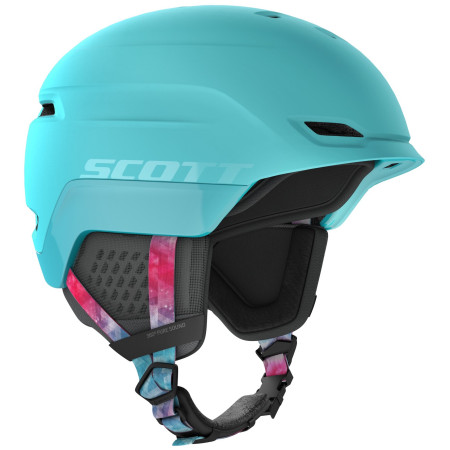 Casque de ski Scott Chase 2 bleu clair CyanBle/Pink