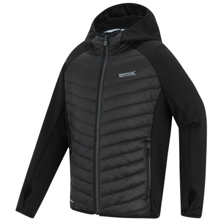 Veste enfant Regatta Junior Andreson Hybrid Black/Sealgr