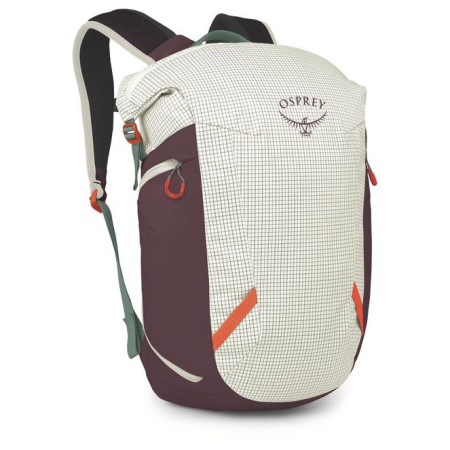 Sac à dos Osprey Transporter Zinch banc / rouge mystery white/moody burgundy