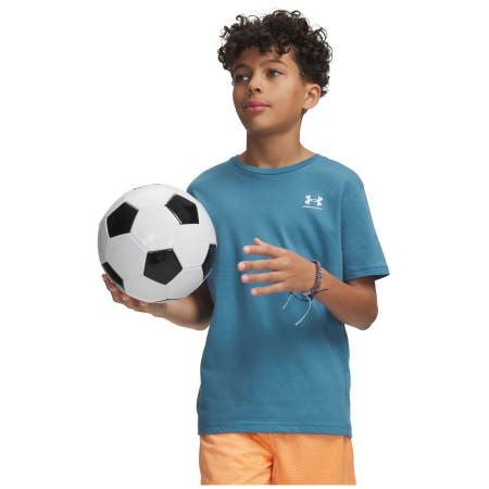 T-shirt enfant Under Armour B SPORTSTYLE LC SS Blue bleu Blue