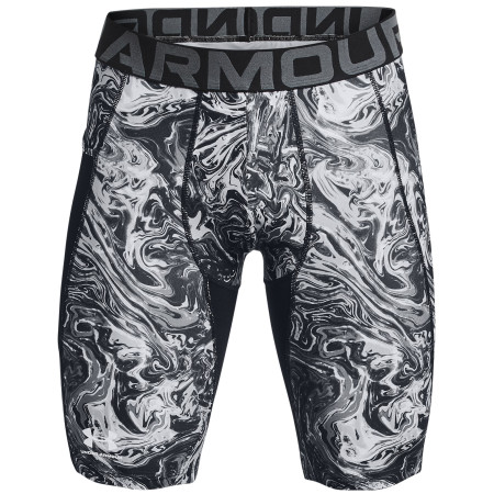 Pantalon sous-vêtements homme Under Armour HG Armour Print Long Sts girs Pitch Gray / / White