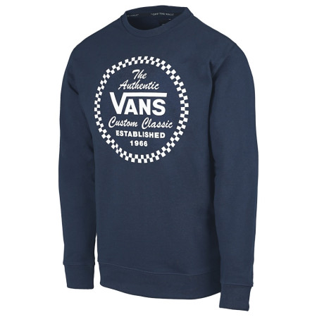 Sweat-shirt homme Vans MN Athletic Crew bleue DressBlues