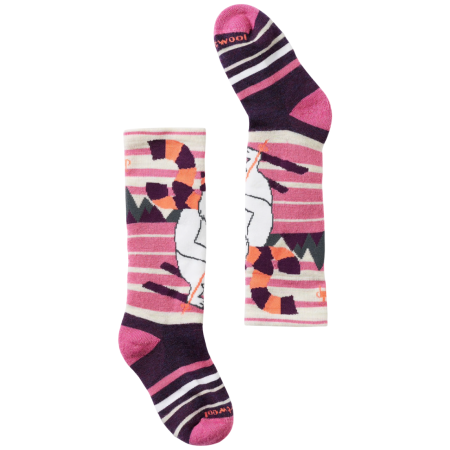 Chaussettes enfant Smartwool Kids' Wintersport Full Cushion Yeti OTC rose MOONBEAM