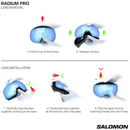 Masques ski Salomon Radium Pro Sigma Photochromic