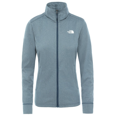 Sweat-shirt femme The North Face W Quest Full Zip Midlayer gris claire VanadisGreyWhiteHeathr