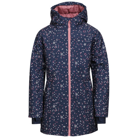 Manteau enfant Alpine Pro Ilemo bleu / rose
