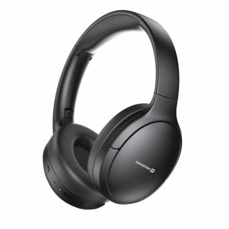 Casque audio sans fil Swissten ANC Pure noir black