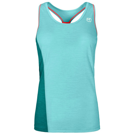 Top femme Ortovox W's 120 Cool Tec Fast Upward Top bleue Ice Waterfall Blend