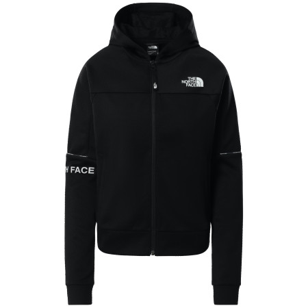 Sweat-shirt femme The North Face Ma FZ vert TnfBlack