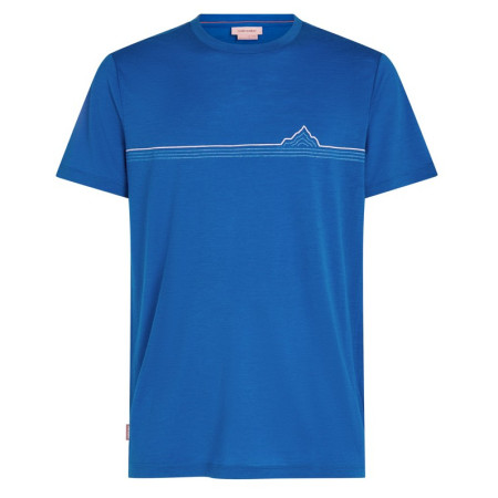T-shirt homme Icebreaker Men Merino 150 Tech Lite SS Tee Range Stripes
