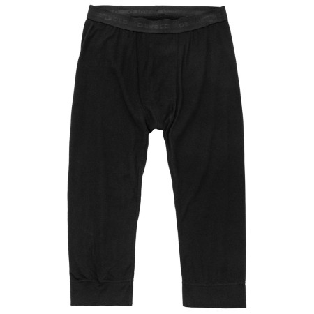 Pantalon sous-vêtement 3/4 homme Devold Breeze Plus Merino 200 3/4 Longs Man noir BLACK