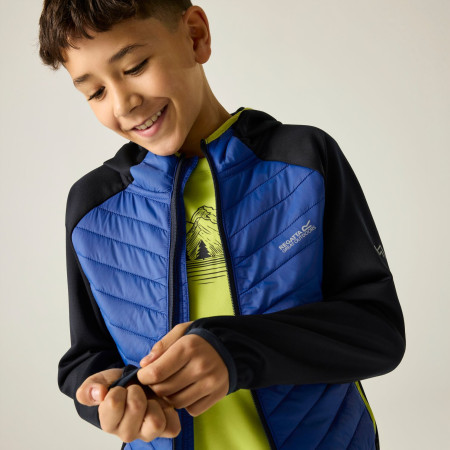 Veste enfant Regatta Junior Andreson Hybrid Nvy/OlympBlu