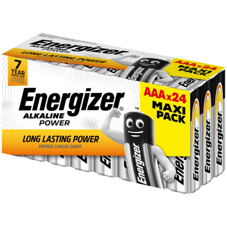 Pile Energizer Alkaline power Family Pack AAA girs