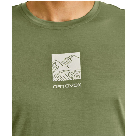 T-shirt fonctionnel homme Ortovox 120 Cool Tec Abstract