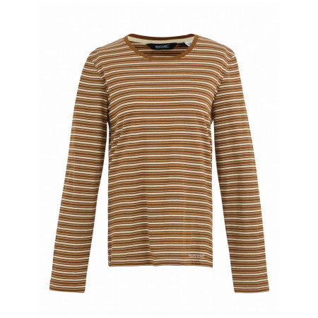 T-shirt femme Regatta Federica blanc / orange GlzdGing/LtV