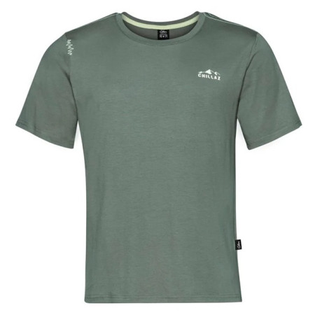 T-shirt homme Chillaz Bozen Chillaz Mountain vert Dark Green