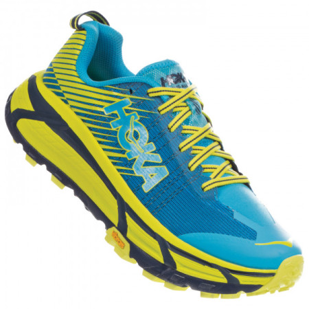 Chaussures de running femme Hoka Evo Mafate 2 bleu / jaune Cyan/Citrus