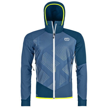 Veste homme Ortovox Col Becchei Jacket M bleue mountain blue
