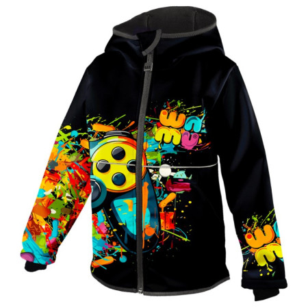 Veste enfant WAMU Game On noir