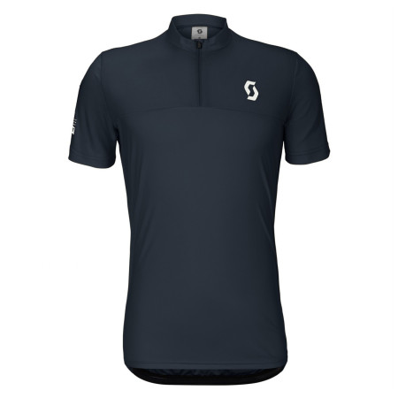 Maillot vélo homme Scott Jersey M's Endurance LT SS bleu foncé dark blue