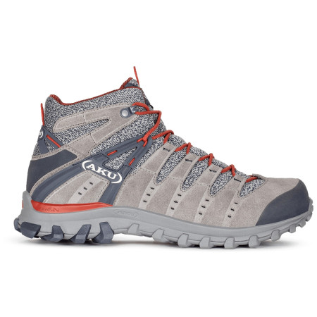 Chaussures homme Aku Alterra Lite Mid GTX gris / rouge Gray/Red