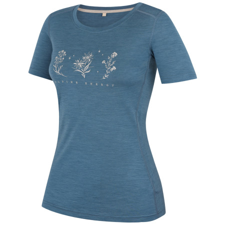 T-shirt femme MOOA Merino Lyolite Bloom 150 Short